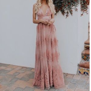 Antonia Maxi Dress Mauve